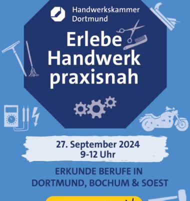 27. September 2024 // Bochum, Dortmund, Soest // Tag des Handwerks